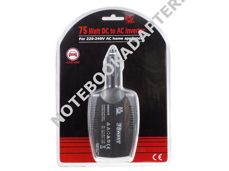 Měnič napětí 12V-DC/ 230V-AC 75W