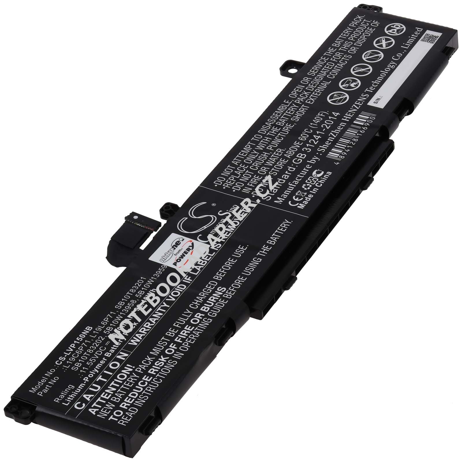 aku kompatibilní s Lenovo Typ L19C6P71