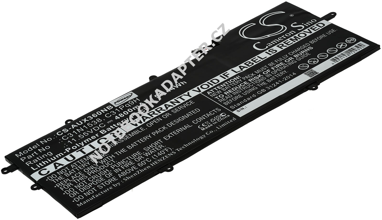 aku pro Asus UX360UA-1C