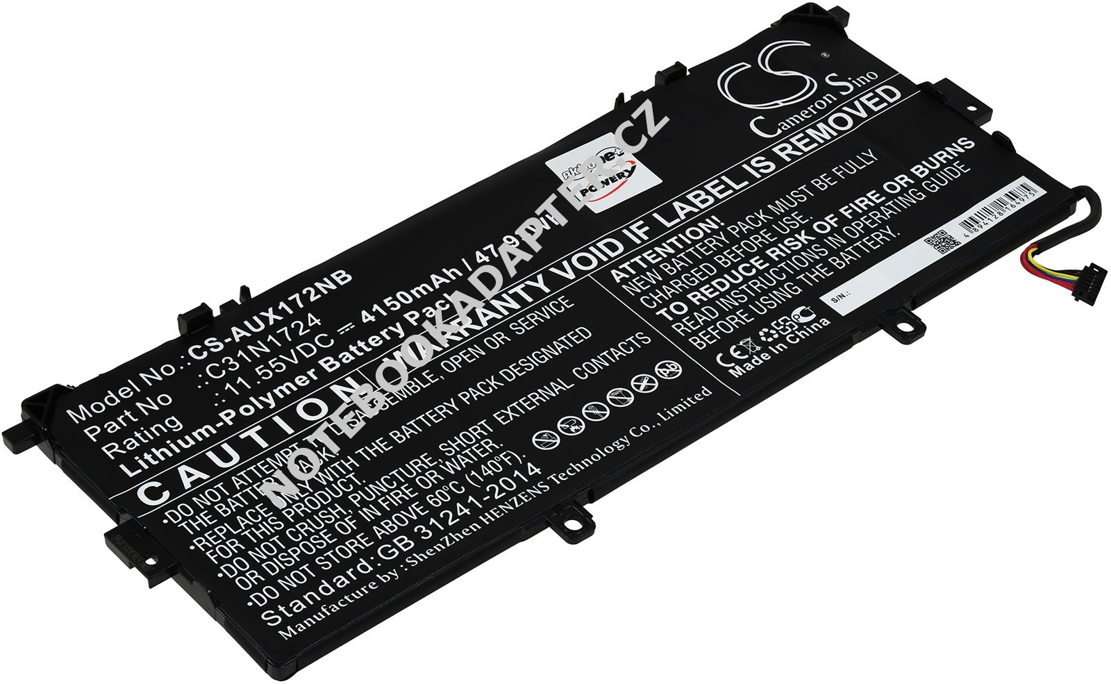 aku pro Asus ZenBook 13 UX331UA-EG039T