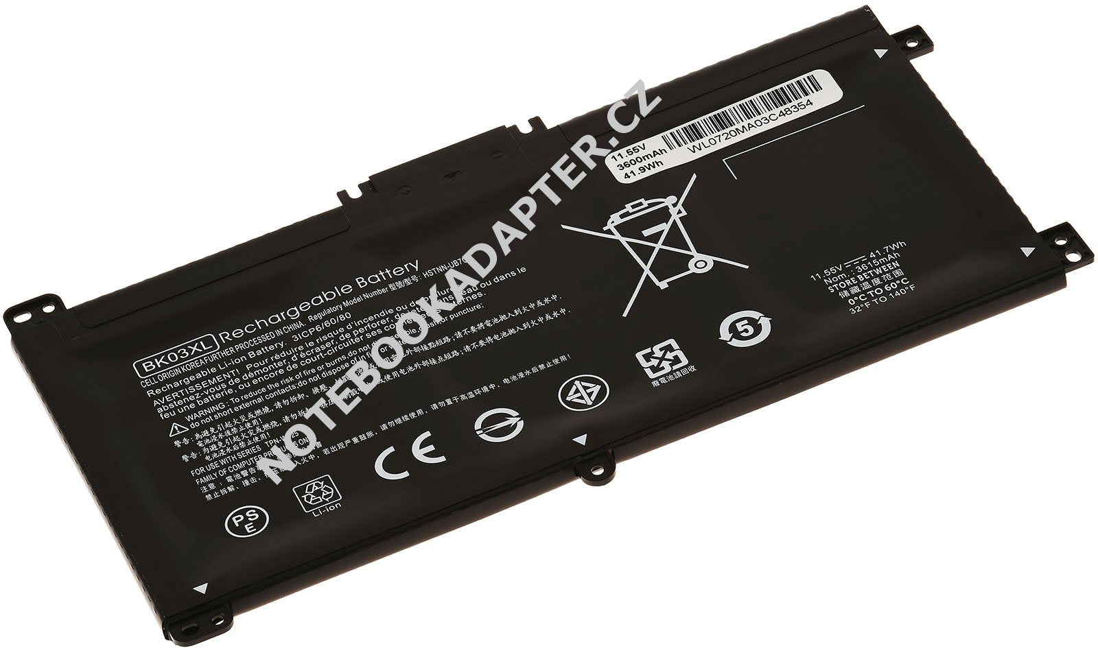 aku pro HP Pavilion x360 14-ba105tu