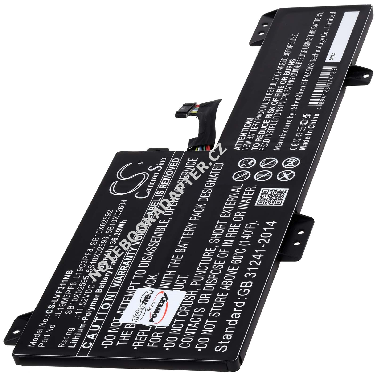 aku pro Lenovo IdeaPad Flex 3 11IGL05 82B2000BAX