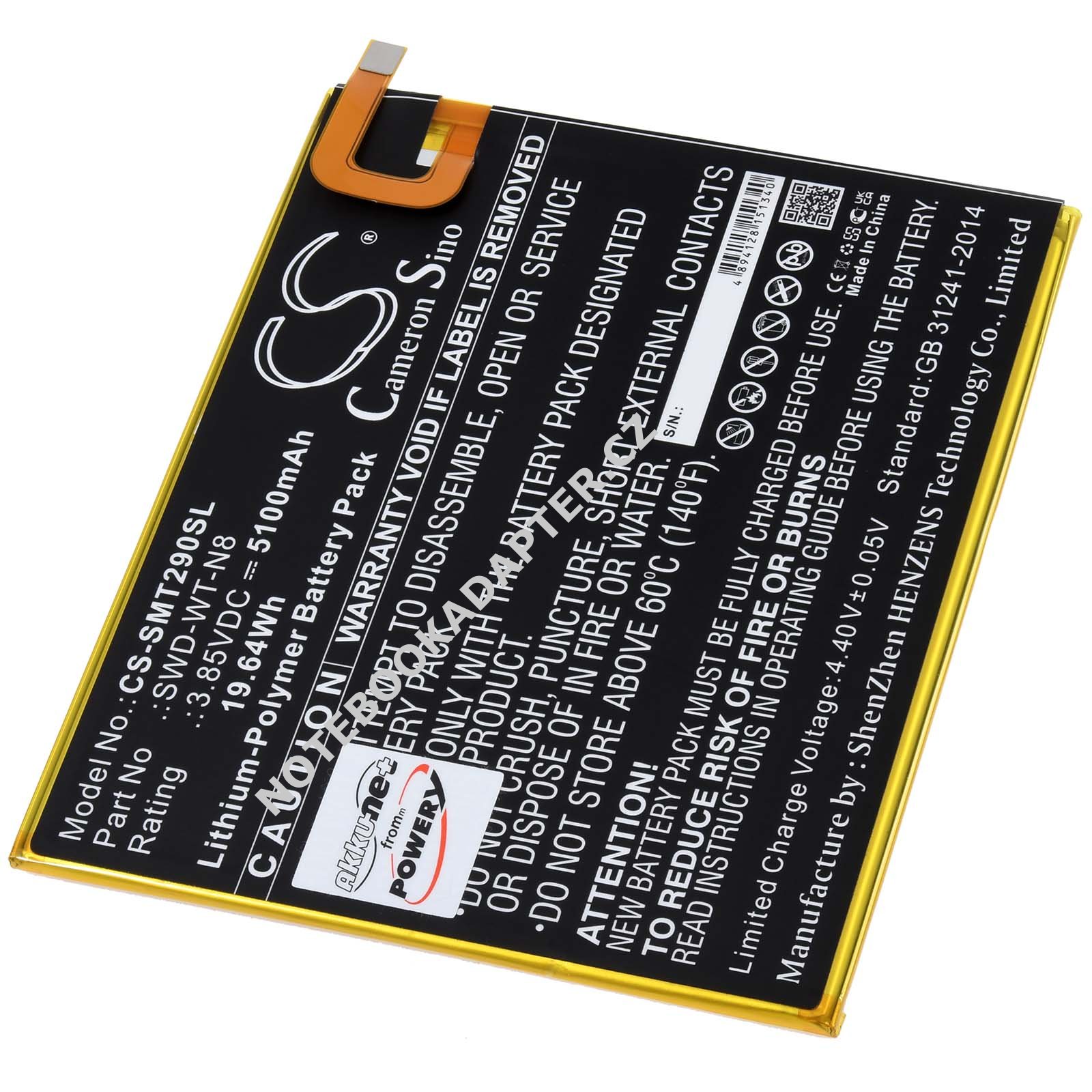 aku pro Samsung Galaxy Tab A 8.0 2019 tablet